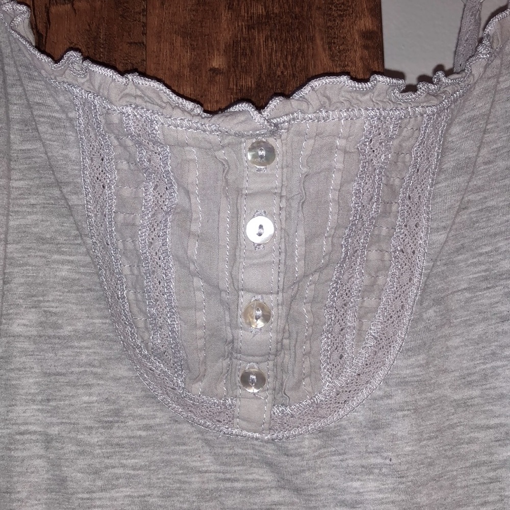 Charlotte Russe Ruffled Tank/Cami - Picture 2 of 4
